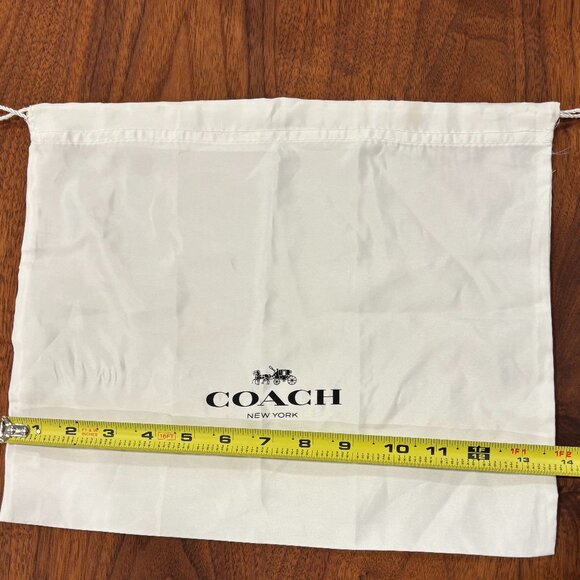 COACH Dust Bag - White - Medium Size - Picture 4 of 4